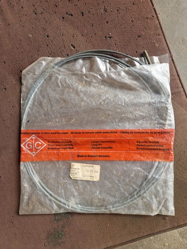 Volkswagen clutch cable - clutch,